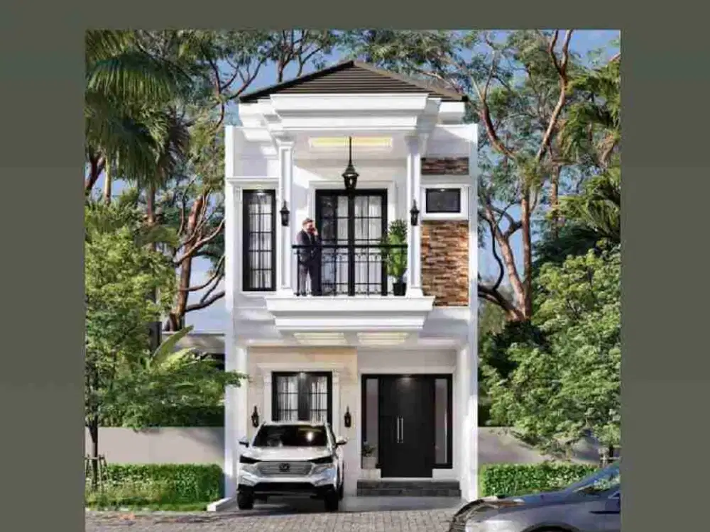 RUMAH MEWAH DAN MEGAH. BANGUNAN FULL BATA MERAH. DP 0% LANGSUNG AKAD. FREE BIAYA2. BONUS SUKA2