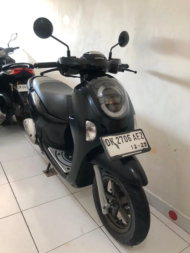 Honda Scoopy Th.2024 Black!!