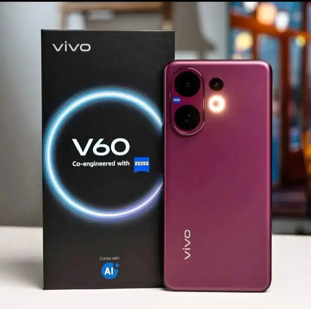 Vivo V60 5G – Kamera ZEISS 50MP + Telefoto 3× Premium di Setiap Detail
