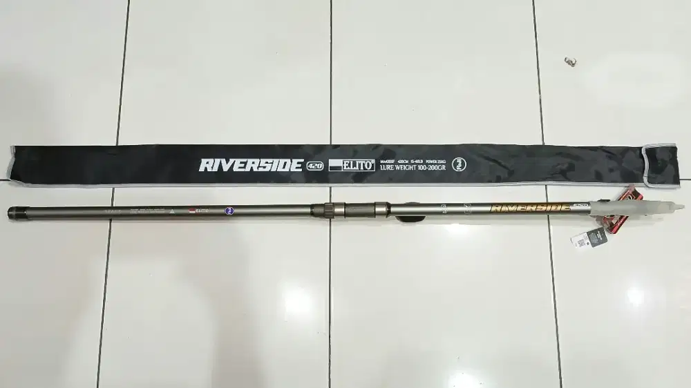 Joran Pancing Laut Pasiran ELITO Riverside 420 Cm (Surf Fishing Rod)