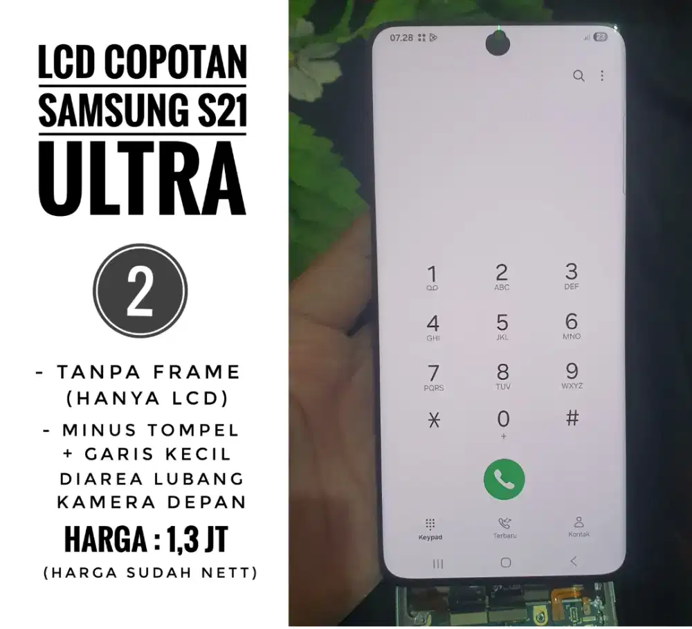 LCD COPOTAN SAMSUNG S21 ULTRA