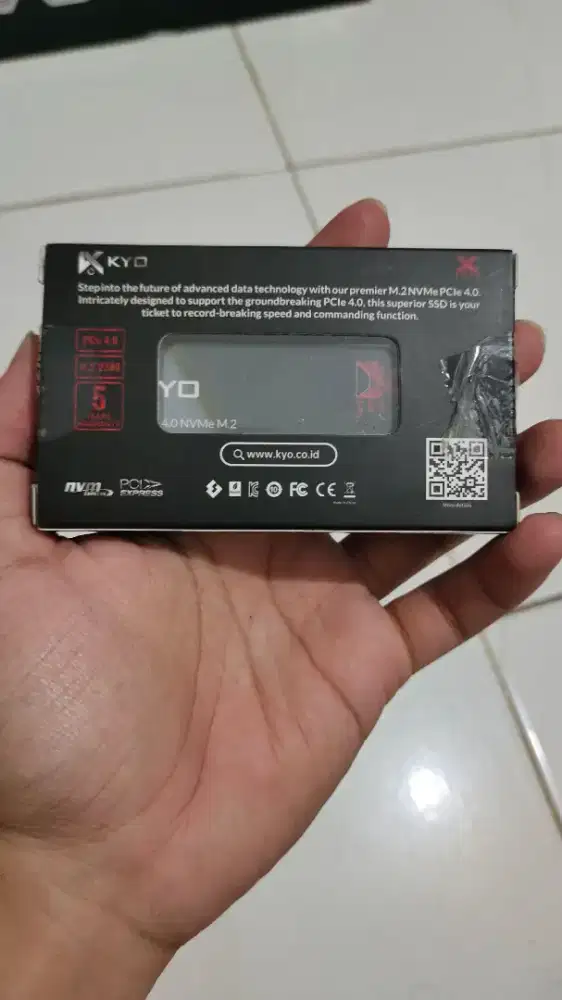 KYO X70 1tb M.2 NVMe gen 4x4 read 7400Mb/s