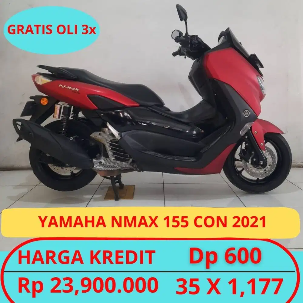 Yamaha Nmax 155 CON 2021 Garansi Mesin. Gratis Oli 3x. Free Ongkirr