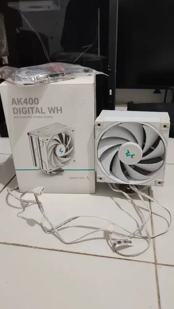 Deepcool AK400 digital cooler LGA 1700 - white