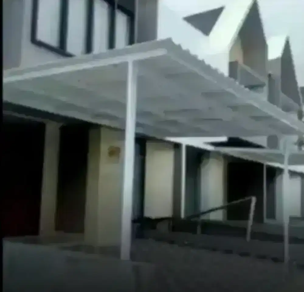 Kanopi atap Alderon dobel layar murah