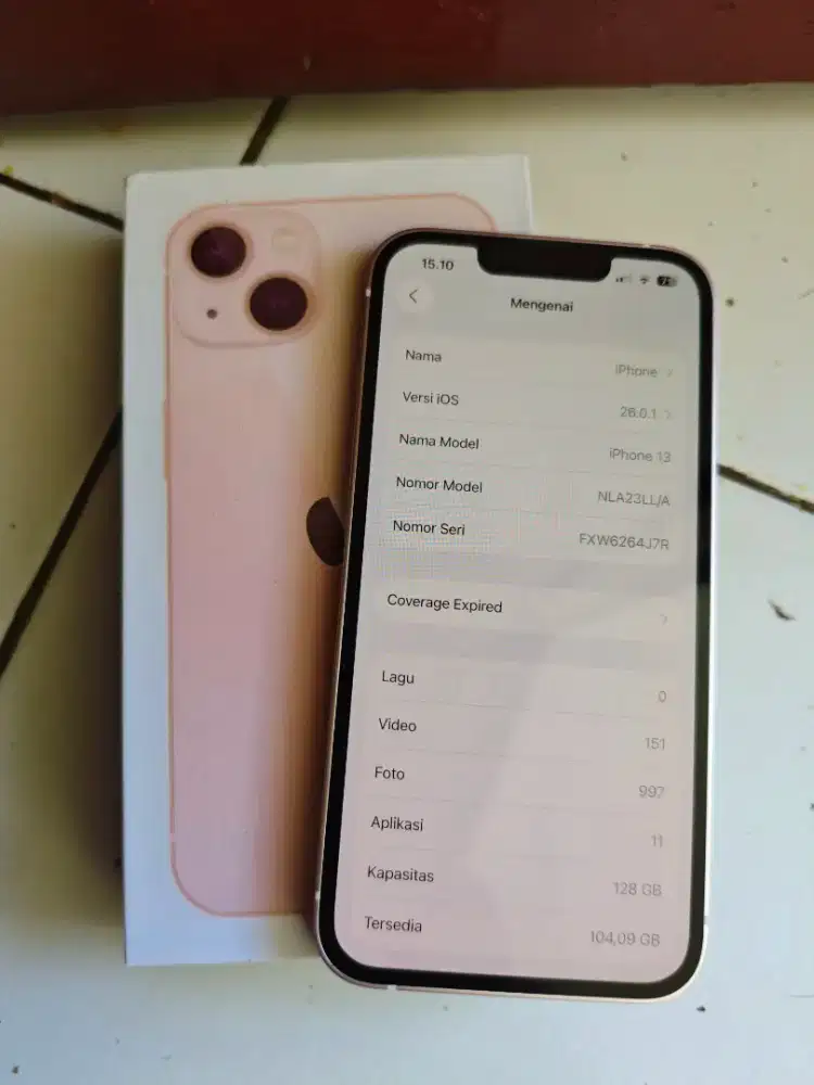 iPhone 13 128gb pink