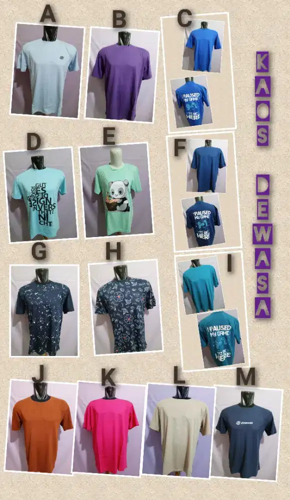 Kaos dewasa murah