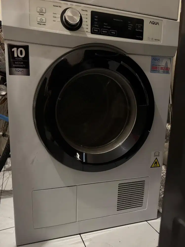 Dryer Pengering baju tenaga listrik Aqua