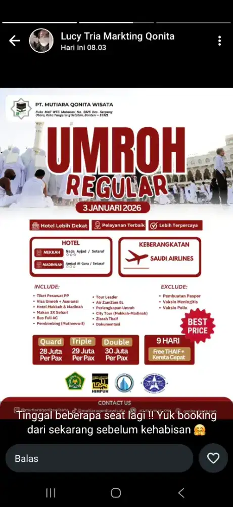 Ibadah Umroh dan haji