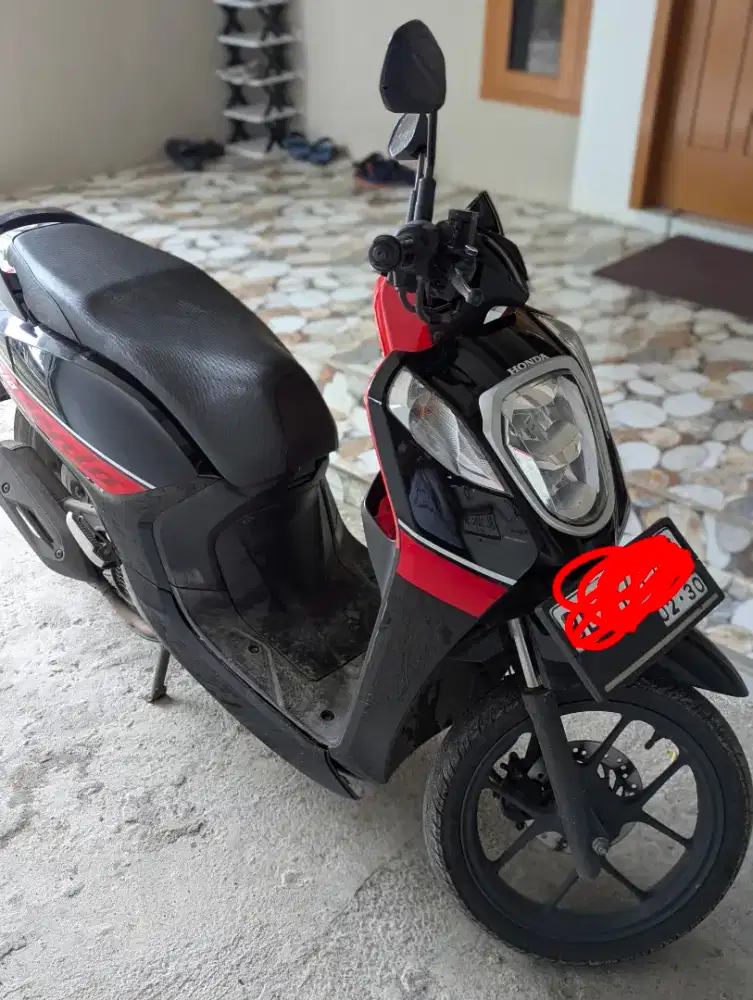 dijual honda genio black red