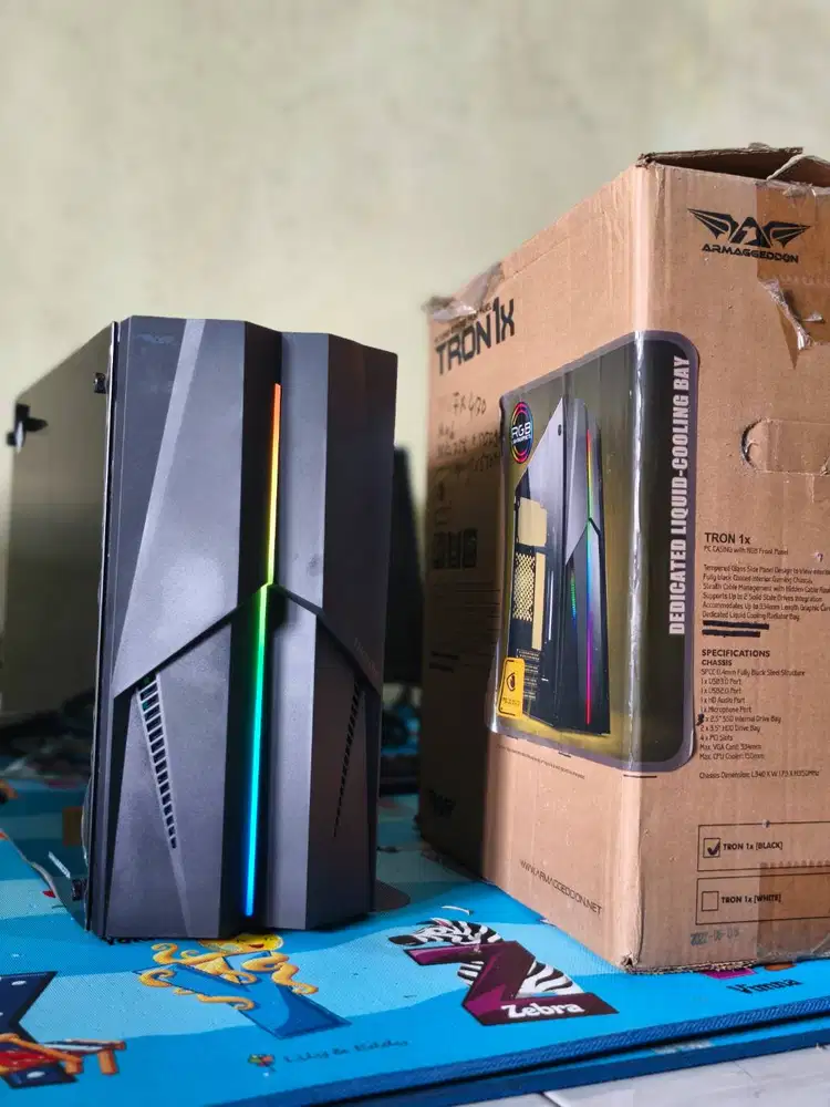 PC fULL GAME AMD 3.8ghz ram 16gb HDD 1tb Vga Nvidia GTX case gamingRGB