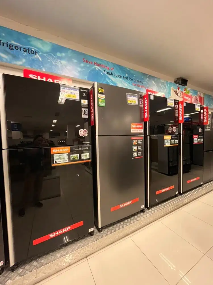 promo kulkas jumbo sharp mulai dari harga 8jutaan