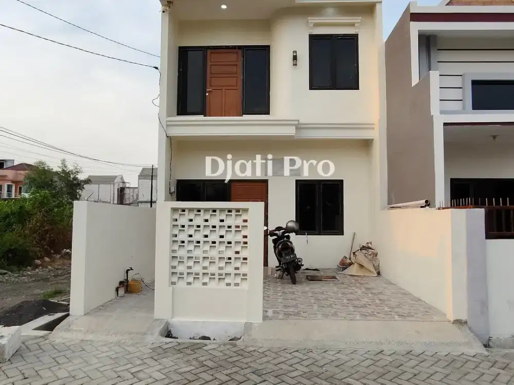 Miliki Rumah Hook 2 Lantai, 3KT, 2KM Di Rungkut Tambak Medokan Ayu