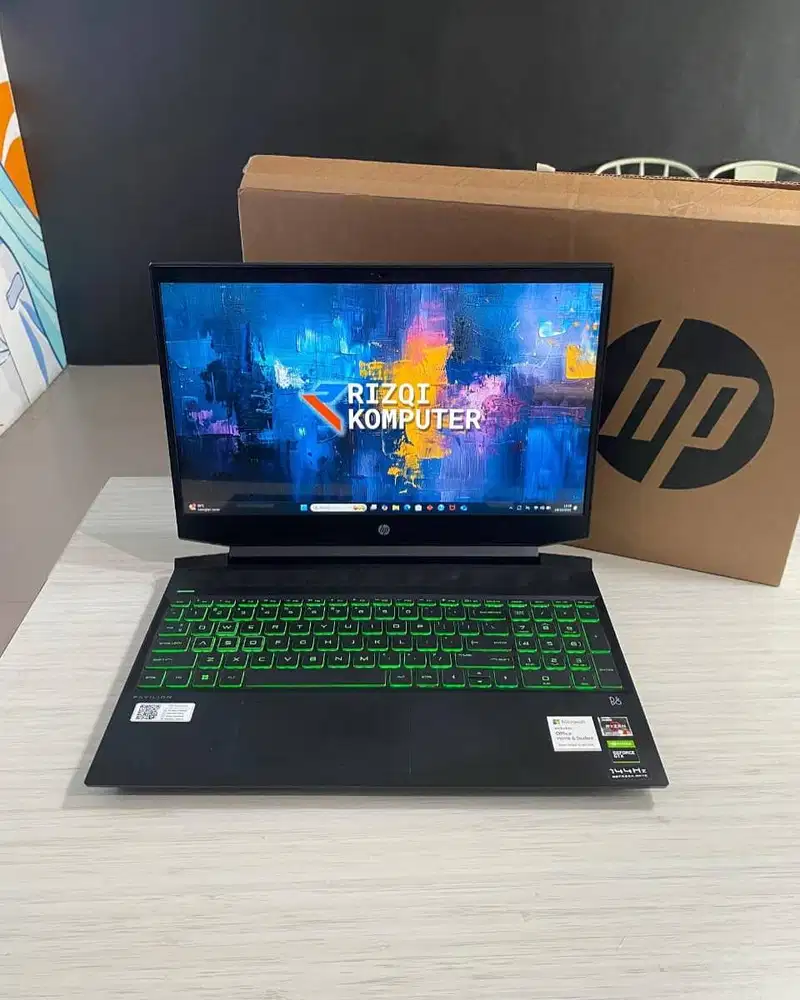 HP Pavilion Gaming 15-EC2047AXAMD Ryzen 5-5600H Ram 16GB SSD 512GB