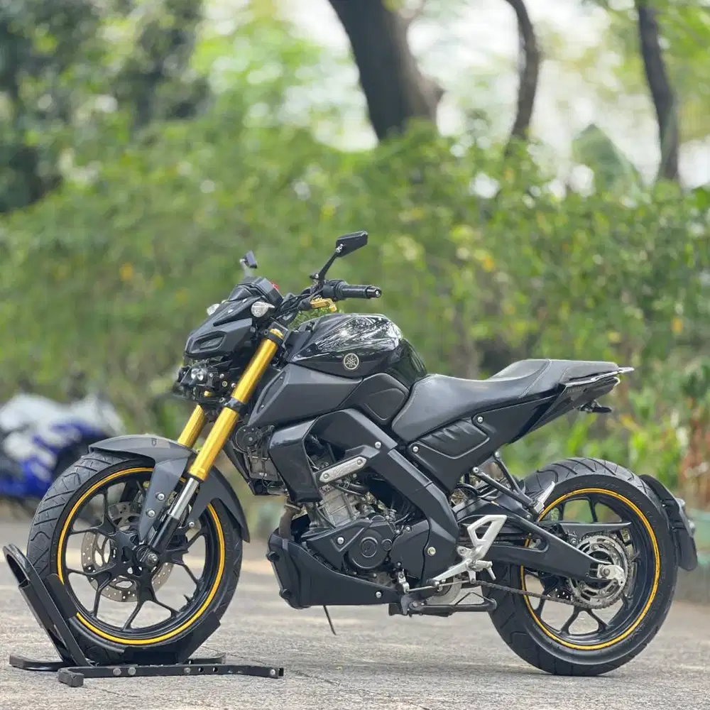 YAMAHA MT15 BLACK 2019 KM RENDAH PAJAK PANJANG SUPER GRES
