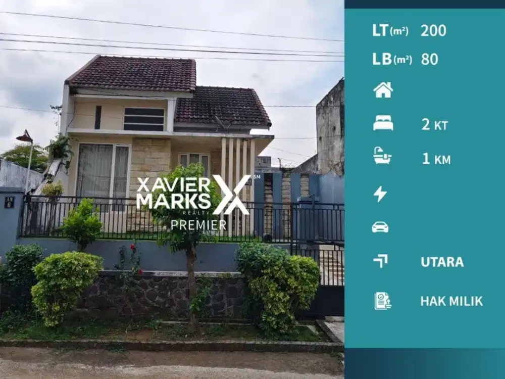 Dijual Rumah Murah Terawat Akses Mobil di Villa Gunung Buring Malang