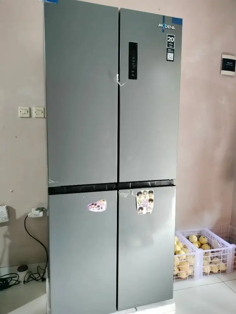 Kulkas modena pembelian bulan Juni kulkas 4pintu