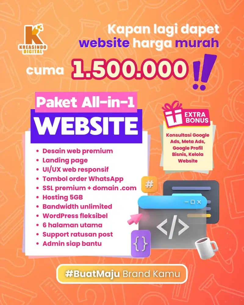 jasa pembuatan website murah
