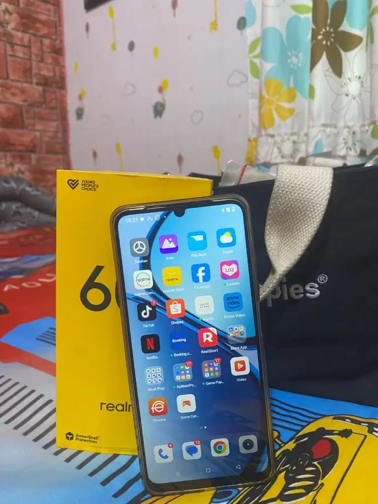 Realme note 60x ram 4/128