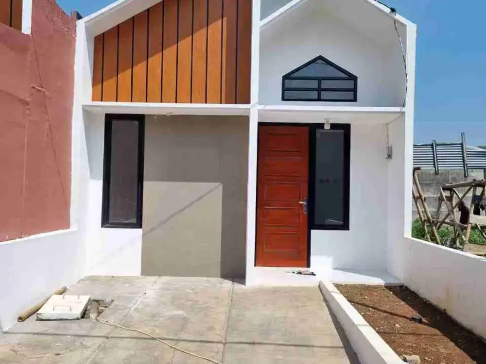 Rumah Cantik 1 lantai murah angsuran 2jt an