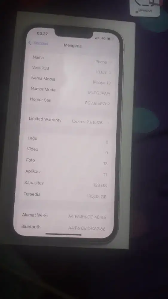 Iphone 13 128GB ibox
