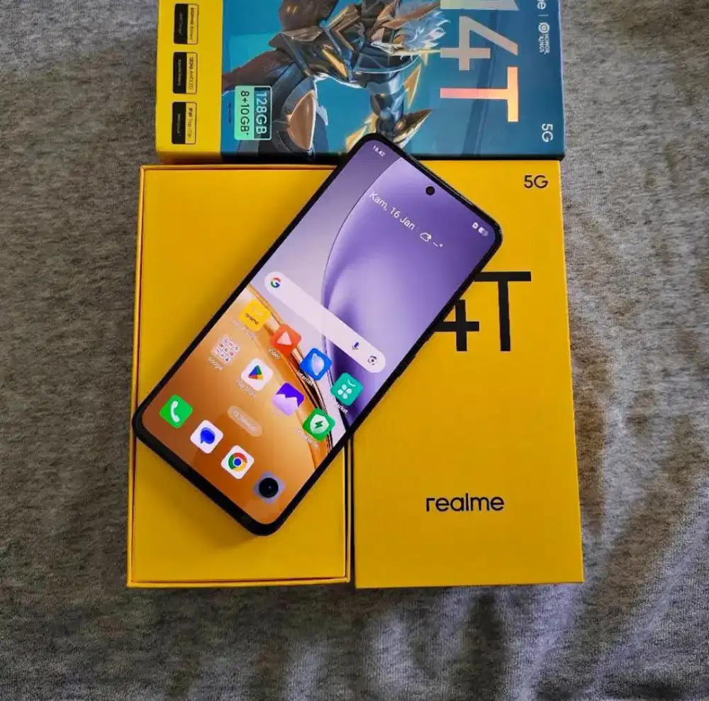Realme 14T 5G — Cepat, Cerdas, dan Super Stylish!