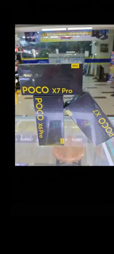 Xiaomi poco X7 ram 12gb 512gb layar lengkung pro dan8gb resmi