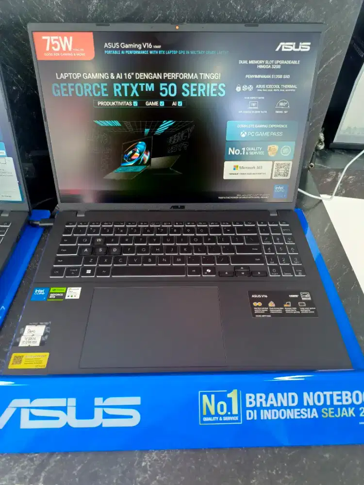 Kredit laptop Asus V16 Intel core 7 tanpa DP dan ADM