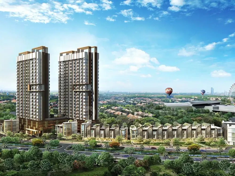 Rumah Modern 3 Lantai di Wisteria JGC, Harga Termurah!
