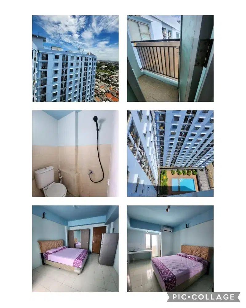 Studio cantik baru renovasi siap huni
