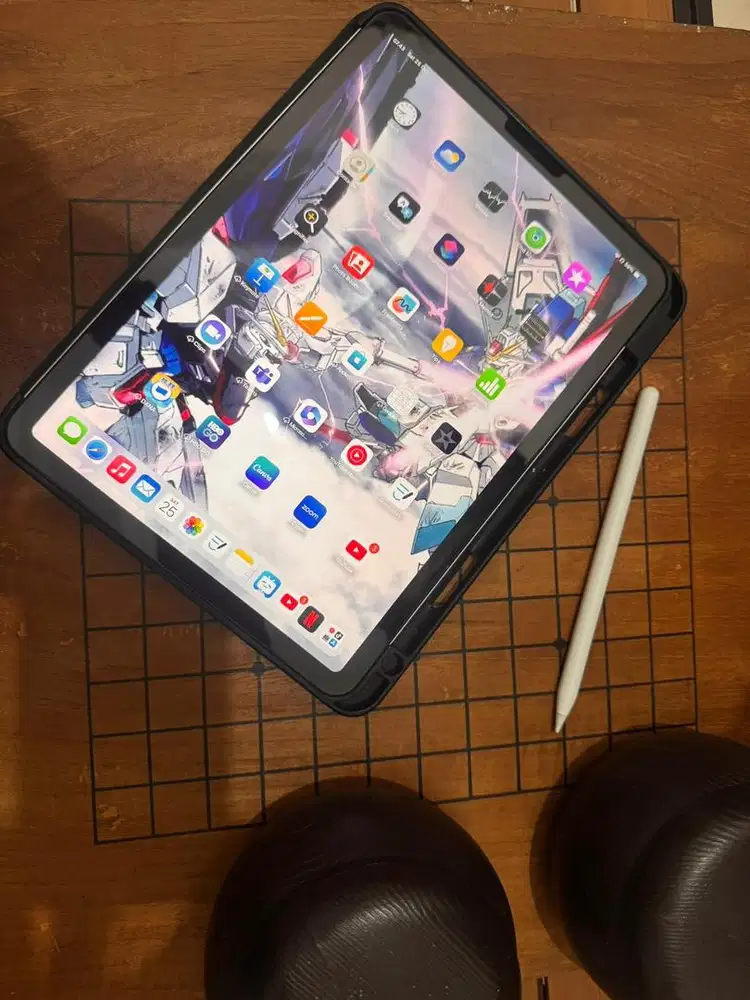iPad Air 5 2022 64GB Fullset Second Mulus Original WiFi + Apple Pencil