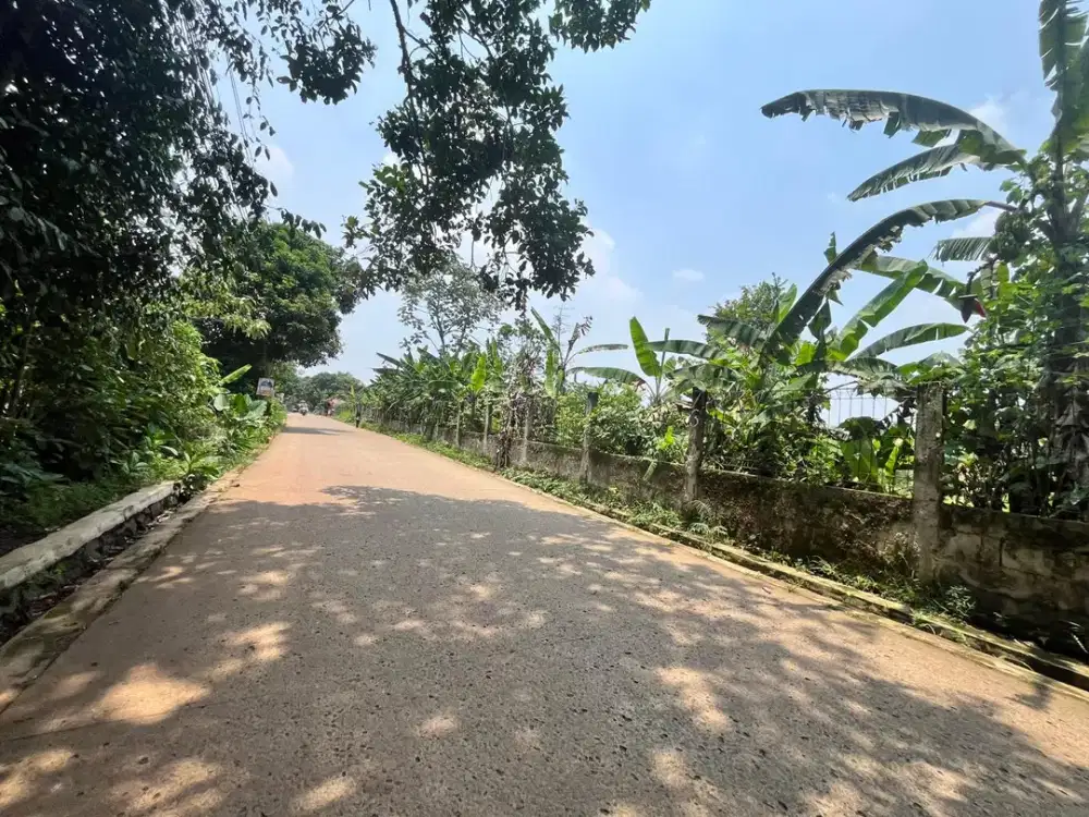 Tanah Cisauk Murah - Tepi Jalan Dekat Tol & Stasiun