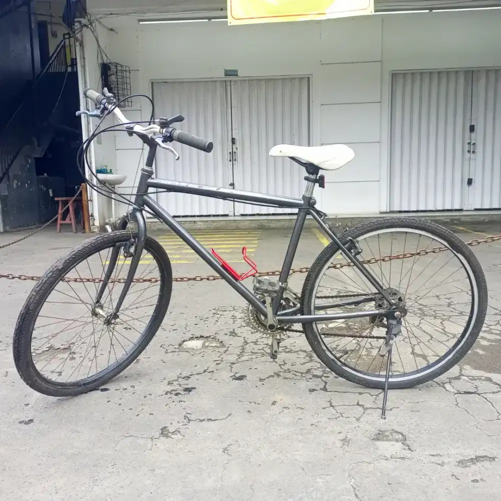 Sepeda Gunung MTB Uk. 26 Hitam Metalik Siap Pakai • MTB Mountain Bike