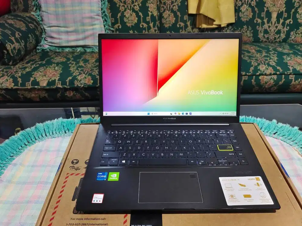 ASUS Vivobook 14 K413EQ – Laptop Premium Dual VGA, Desain Elegan & Ki