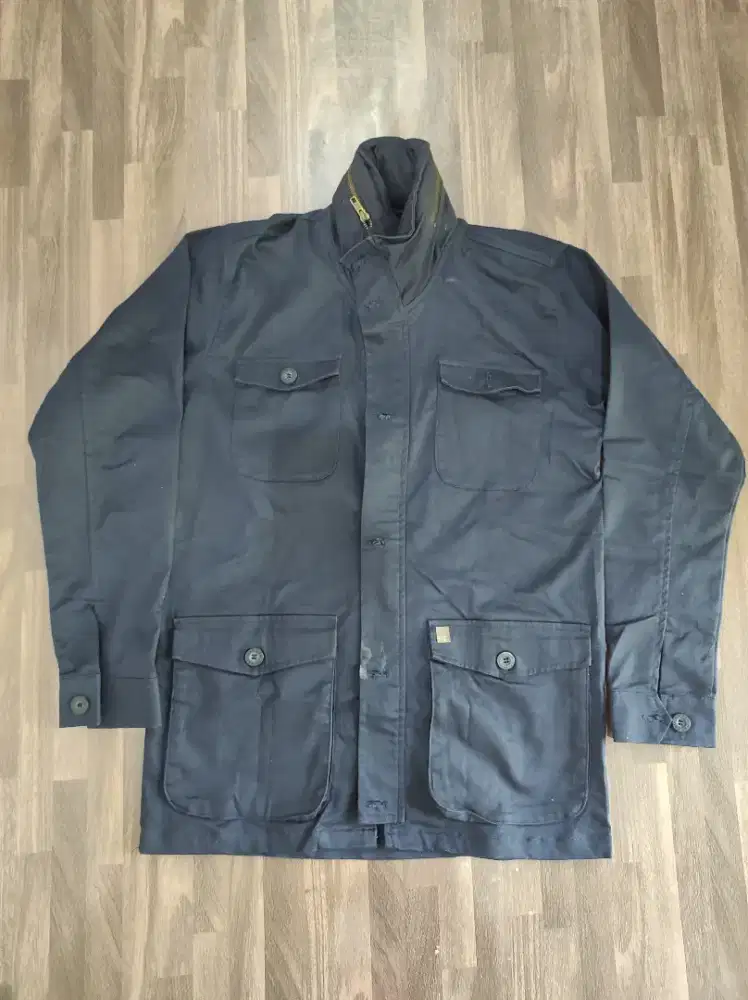 Parka Jaket Blue Indigo