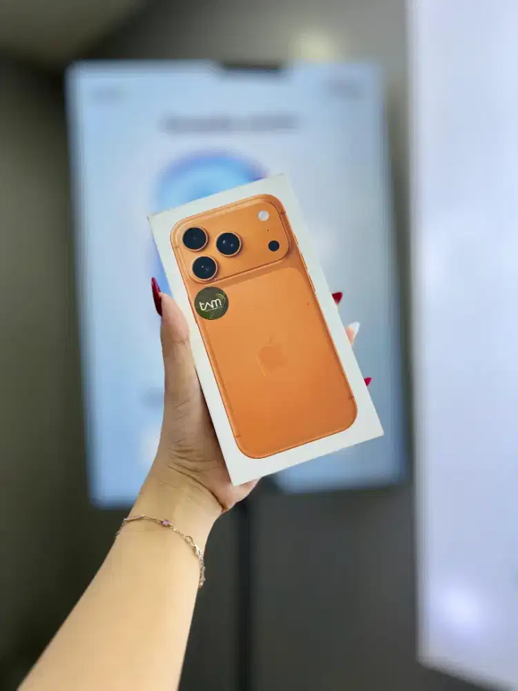 IPHONE 17 PRO 256GB COSMIC ORANGE NEW GARANSI RESMI COD