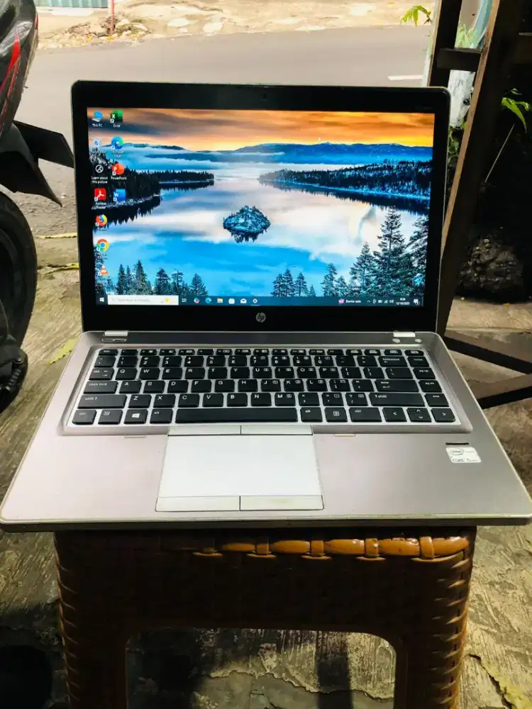 Laptop hp 9470m i5 8gb ssd180gb normal