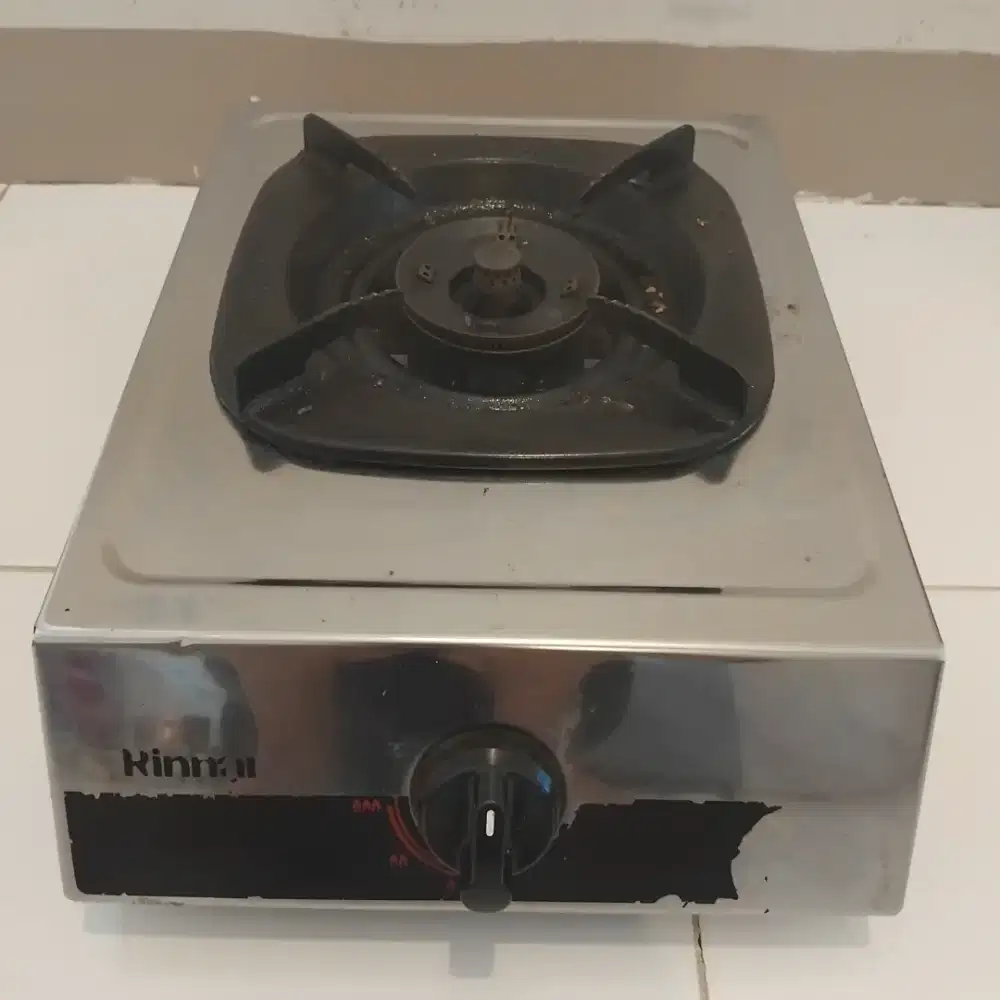 Kompor Gas Satu Tungku Merek Rinnai