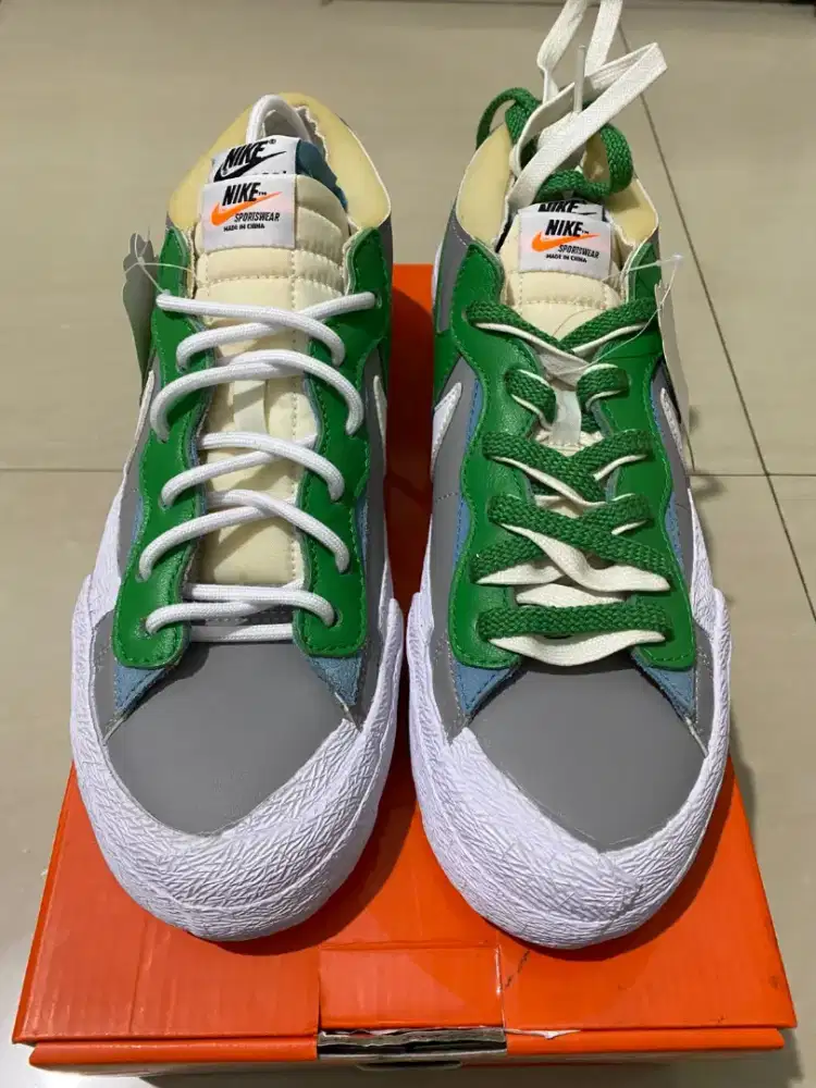 Nike blazzer low x Sacai medium grey