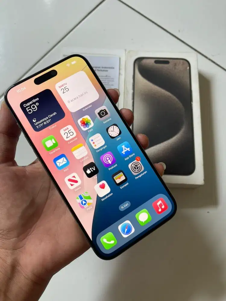 IPhone 15 Pro Max 256gb Natural Digimap/iBox Like A New