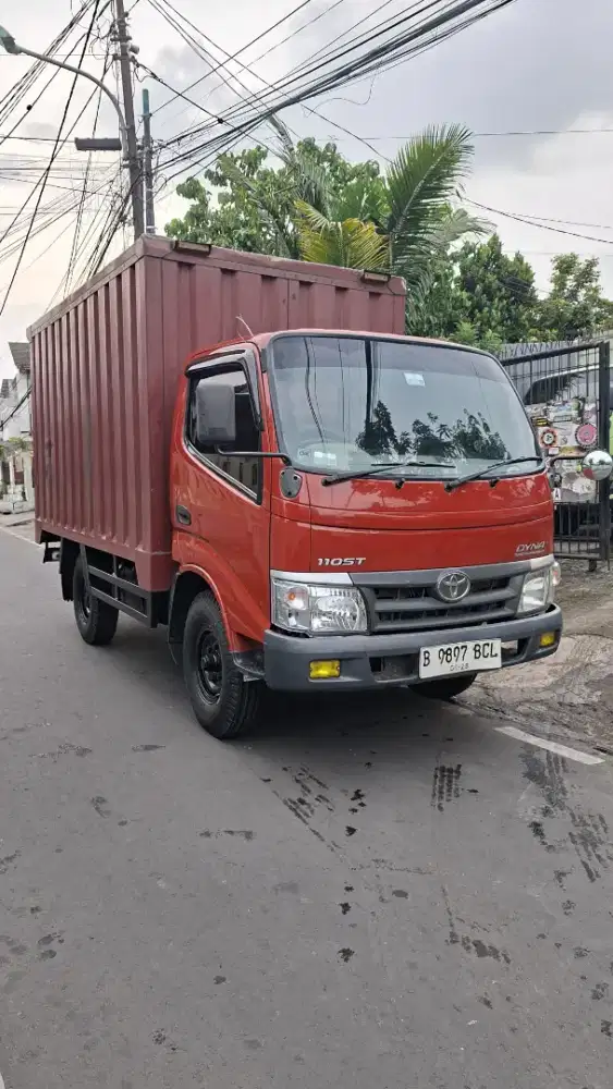 Toyota Dyna 110st p.stering engkel box besi full orsinil
