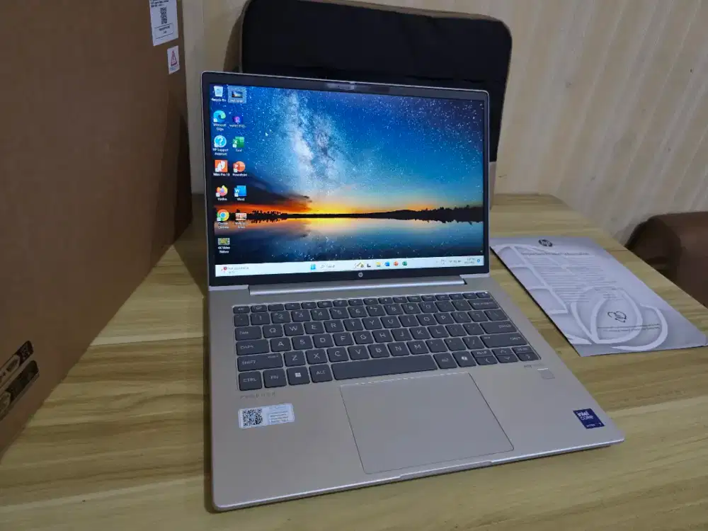Laptop HP Probook G11 Ultra 7 ram 32gb SSD 1 Tb Garansi mrp macbook