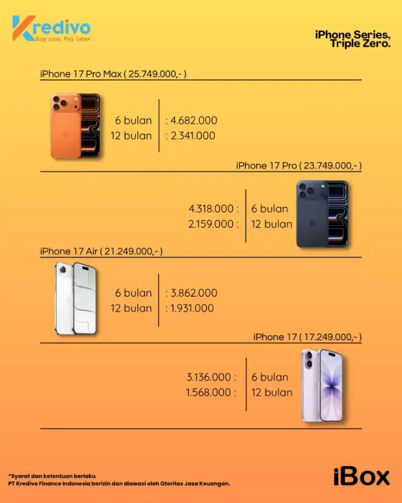 IPHONE CREDIT KREDIVO