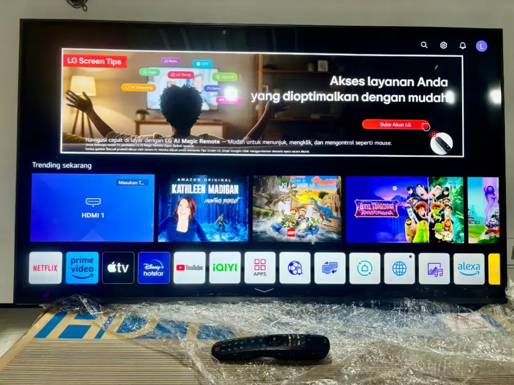 LED LG UHD Smart Tv 43UQ8050 istimewa (remot magic)