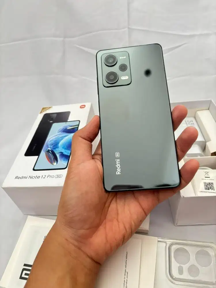 Redmi Note 12 Pro 5G 8/256 Fullset Mulus Nominus
