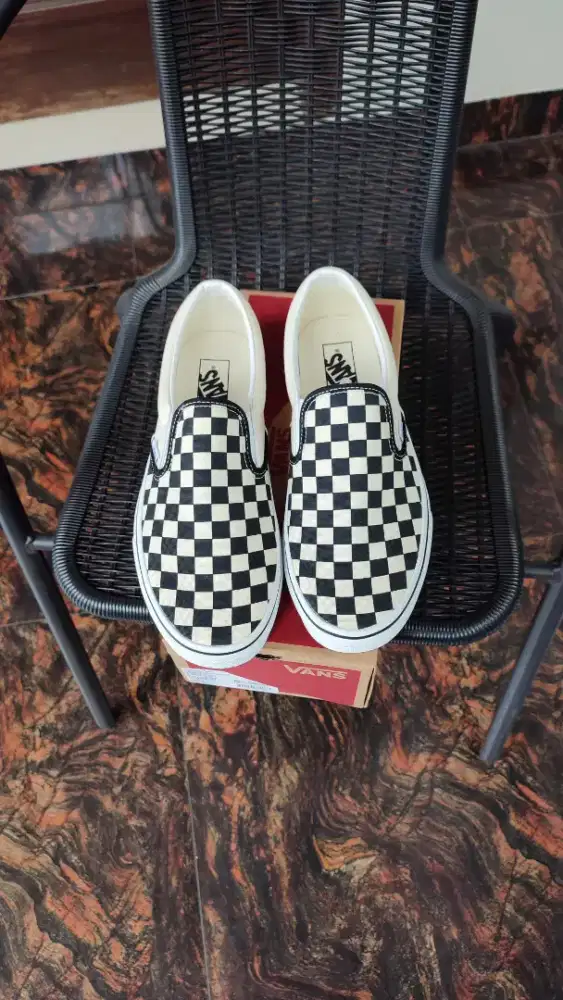 Sepatu Vans Slip On Checkerboard