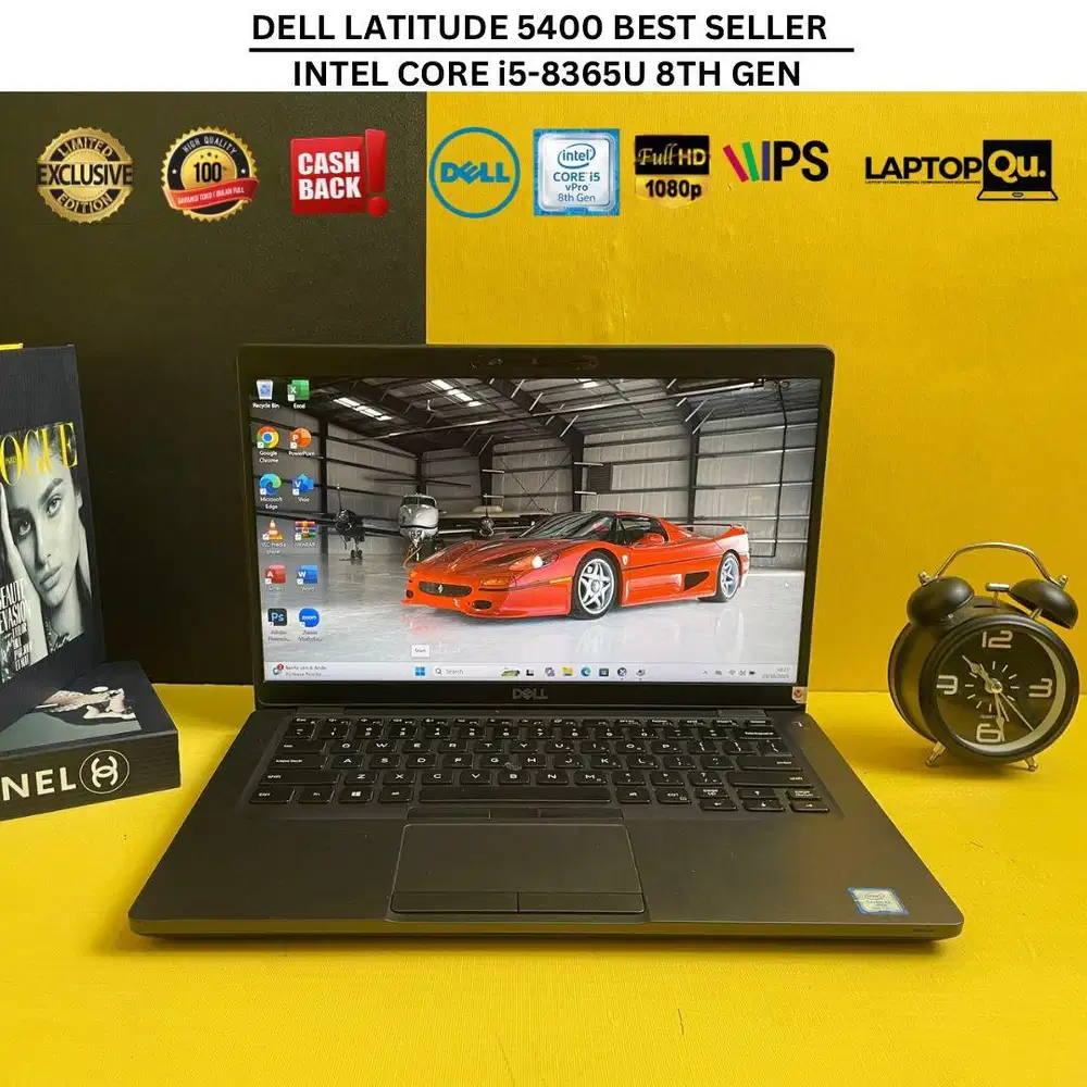 DELL LATITUDE 5400 i5 GEN 8/RAM 16GB/SSD 256GB/FHD IPS/GRADE A