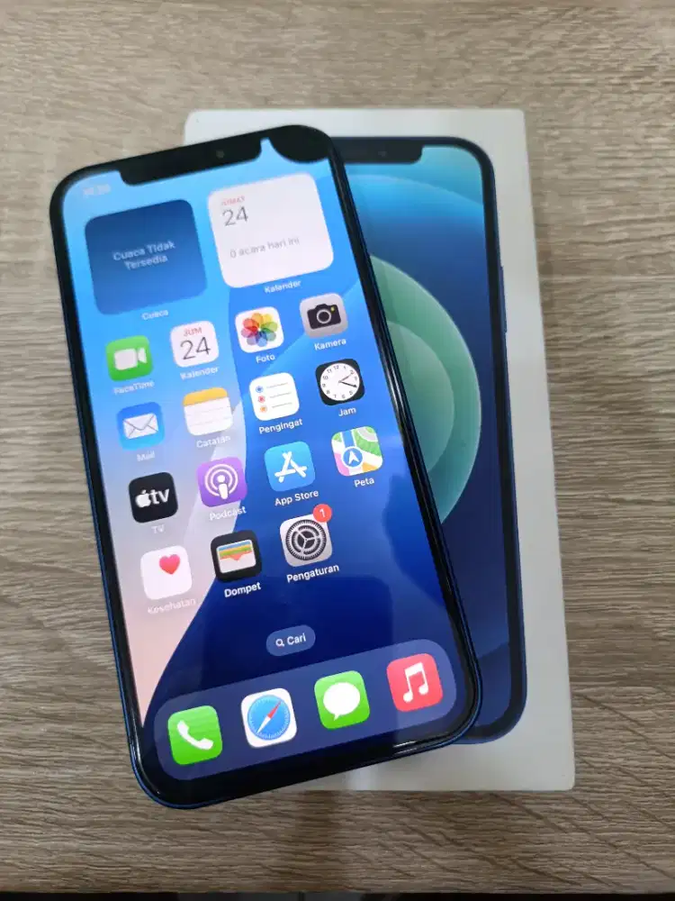 iPhone 12 256gb beacukai fulset