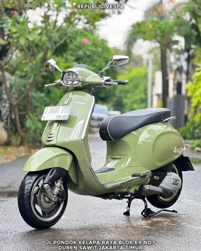PIAGGIO VESPA SPRINT 150 IGET ABS LED NEW MODEL TH 2024 GREEN TENANCE