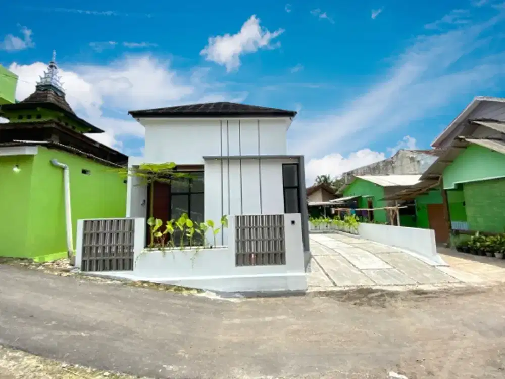 Rumah Cantik Minimalis 500Jt-an Dekat Kampus UII, Desain Modern Kekinian